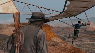 The Backstory Of The Broken Flying Machine In RDR2 [upl. by Han74]