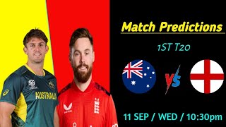 Australia vs England MATCH PredictionsDream 11 Predictions PREMatch Analysis [upl. by Jaala710]