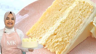 It took me months to perfect this VANILLA CAKE recipe Soft fluffy vanilla cake [upl. by Chud]