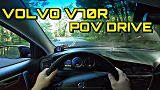 Backroad POV Run In My VOLVO V70R [upl. by Ahsoik227]