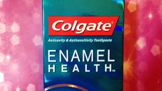 COLGATE ENAMEL HEALTH MINERAL REPAIR UNBOXING [upl. by Saudra152]