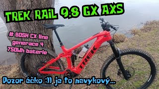 Trek Rail 98 GX AXS gen 4 další zkouška Éčka [upl. by Nylram]