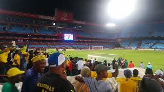 Mamelodi Sundowns 2  1 Bloemfontein Celtics Fans Singing Ka Lebaka La Chiefs [upl. by Mathur]