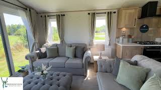 Beautiful lodge Willerby Dorchester 2024 🤩⭐️ Priced at £114995 [upl. by Nylhtac]