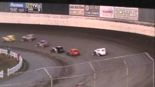 2013 Dirt Cup Night 1 PHRA Dwarf Cars AMain [upl. by Nolra172]