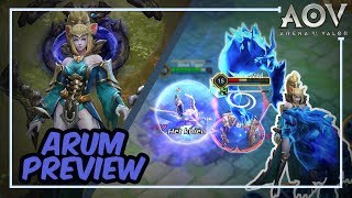 😲HERO BARU ARUM  Tanker Bawa Singa  Arena of Valor AOV [upl. by Aiyt]