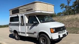 1993 Chevrolet Astro Provan Tiger GT Camper Walk Around [upl. by Rebna]