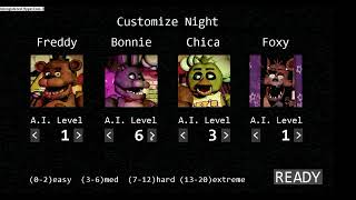 SEC RET FNAF EASTER EG CUSTOM NIHGT BITVIEW REUPLOAD [upl. by O'Donoghue]