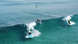 Drone Sup Surfing  Famara  Lanzarote  February 2023 [upl. by Swann273]