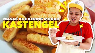 MASAK KUE KERING LEBARAN KASTANGEL VERSI GAMPANG ♥ [upl. by Nnorahs]