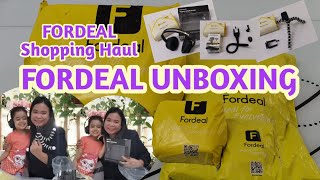 FORDEAL SHOPPING HAUL  FORDEAL UNBOXING [upl. by Amo512]