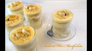 Muzlu ve Bisküvili Puding Magnolia Pudding Tarifi  Nedret Hanım Mutfakta [upl. by Winnah]