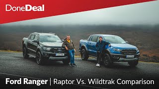 Ford Ranger Raptor Vs Wildtrak  DoneDeal Comparison Review  Off Road PickUp Truck [upl. by Gnagflow334]