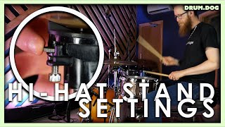 How to Set Up a HiHat Stand Properly [upl. by Chenay]