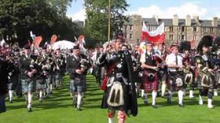 Massed Pipes and Drums at Pipefest 2010 in Edinburgh [upl. by Chassin827]