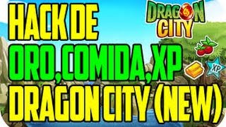 HACK DRAGON CITY ACTUALIZADO GEMAS ORO COMIDA GRATIS 2016 [upl. by Ahsiuq133]