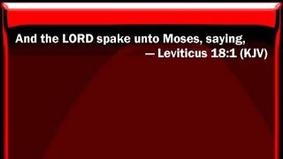 Leviticus 183 Hebrew for Understanding [upl. by Irolam]