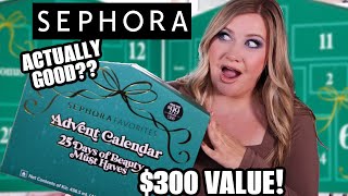 SEPHORA FAVORITES ADVENT CALENDAR 2024 UNBOXING [upl. by Lamori]