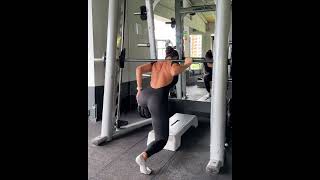 Andrea Thomas  Smith Machine for Glutes 🍑 [upl. by Hebert753]