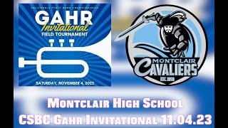 Montclair HS 4K CSBC Gahr Invitational 110523 [upl. by Stern]