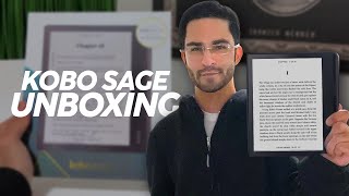 Kobo Sage Unboxing amp First Impressions [upl. by Kilmarx]