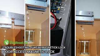 Magnetic Door Lock Troubleshooting [upl. by Nais]