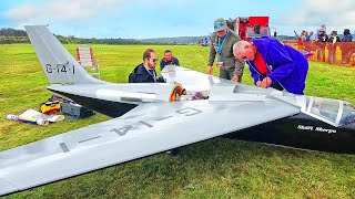 65KG SELFBUILD SHORT SHERPA SB4 RC SCALE 12 MODEL FLIGHT DEMONSTRATION [upl. by Valli]