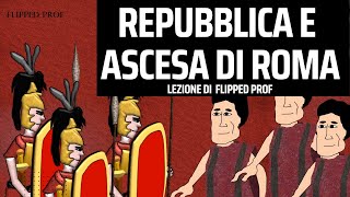 Repubblica e ascesa di Roma 509 aC 356 aC Flipped Classroom [upl. by Vinia117]