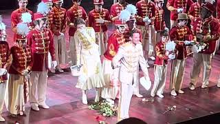 The Music Man Final Broadway Curtain Call  Winter Garden Theatre 1152023 Hugh Jackman Speech [upl. by Alaster]