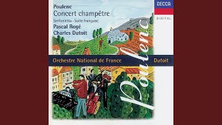 Poulenc Forssell Suite française for small orchestra  5 Bransle de Champagne [upl. by Eselahs]