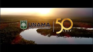 UNAMA 50 anos  Excelência por natureza [upl. by Hadlee357]