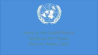 Hymn of the United Nations with lyrics [upl. by Alded]