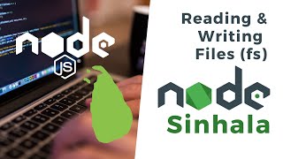 NodeJS Sinhala  Reading amp Writing Files fs [upl. by Eidarb]