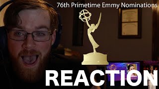 76th Primetime Emmy Nominations Reaction 2024 [upl. by Nnylak865]