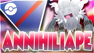 MY BEST ANNIHILAPE TEAM FOR THE GREAT LEAGUE  Pokémon GO Battle League [upl. by Oniratac]