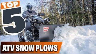 Tackle Snowy Driveways with the 5 Best ATV Plows [upl. by Hsinam]