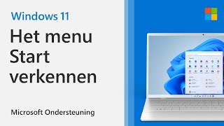 Het nieuwe menu Start in Windows 11 gebruiken  Microsoft [upl. by Dasteel]