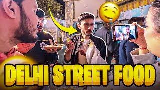 Trying Delhi Street Food With Godlike 💛 [upl. by Grindlay]