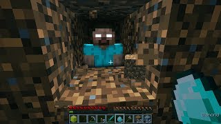 ¡ENCONTRÉ A HEROBRINE EN MINECRAFT SIN MODS 😱😱😱 NOTICIA REAL  PERRONOTICIERO 1 [upl. by Nylehtak]