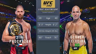 UFC 282 Procházka vs Teixeira 2 Full Fight [upl. by Eciened]