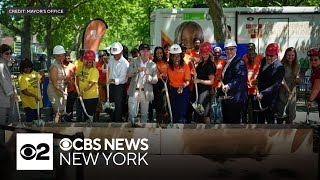 Groundbreaking ceremony held for Agricultural Education Center in Brooklyn [upl. by Rhys]