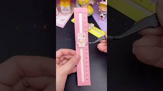 make a cute cartoon paper ruler fypシ゚viral fyp diySerbacreatif [upl. by Herm887]