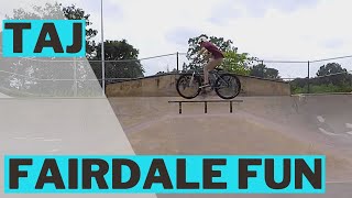 Fun on the Fairdale Taj 2 Wethersfield Skatepark [upl. by Cattima]