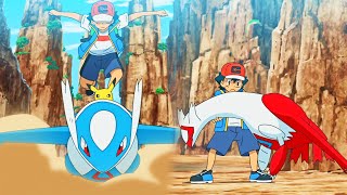 Ash Latios And Latias VS Pokemon Hunter  Aim to be a Pokemon Master Episode 10  JN EP 146 AMV [upl. by Rosio981]