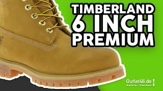 Timberland 6 Inch Herren Echtleder Boots DEUTSCH l Review l On feet l Haul l Overview l Outlet46 [upl. by Beaudoin]