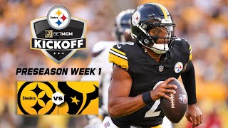 Steelers Kickoff Preseason Week 1 vs Texans  Pittsburgh Steelers [upl. by Moclam]