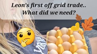 Off grid trading to cook dinner [upl. by Nibuz]