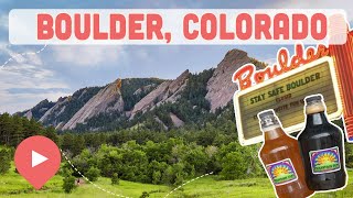 Best Things to Do in Boulder Colorado [upl. by Eerb7]