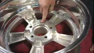 V8TV 65 Chevelle Vintage Wheel Works Wheels and BFG gForce Tires Video [upl. by Yorker]