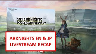 All you need to know about Arknights 45 Anniversary Livestream  Arknights [upl. by Otrebilif529]